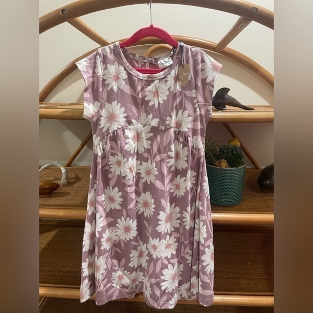NWT City Mouse side gather floral dress